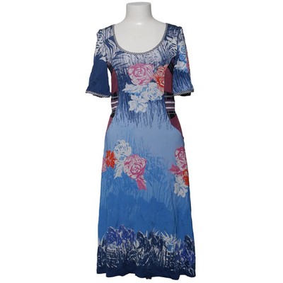 Save the Queen, Kleid, Größe: L, Blau/Mehrfarbig, Print, Damen #68y