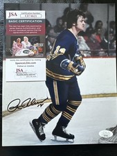 Rene Robert Signed Buffalo Sabres 8x10 Photograph  JSA  COA  CE74621
