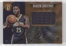 2015-16 Panini Gold Standard Rookie Jersey Jumbo 23/49 Rakeem Christmas Auto fm0