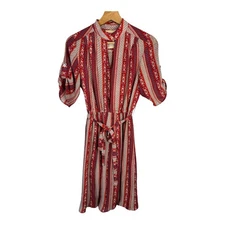 Jumble Made in the Mill Womens size Small Handmade Boho Artsy Art to Wear Dress