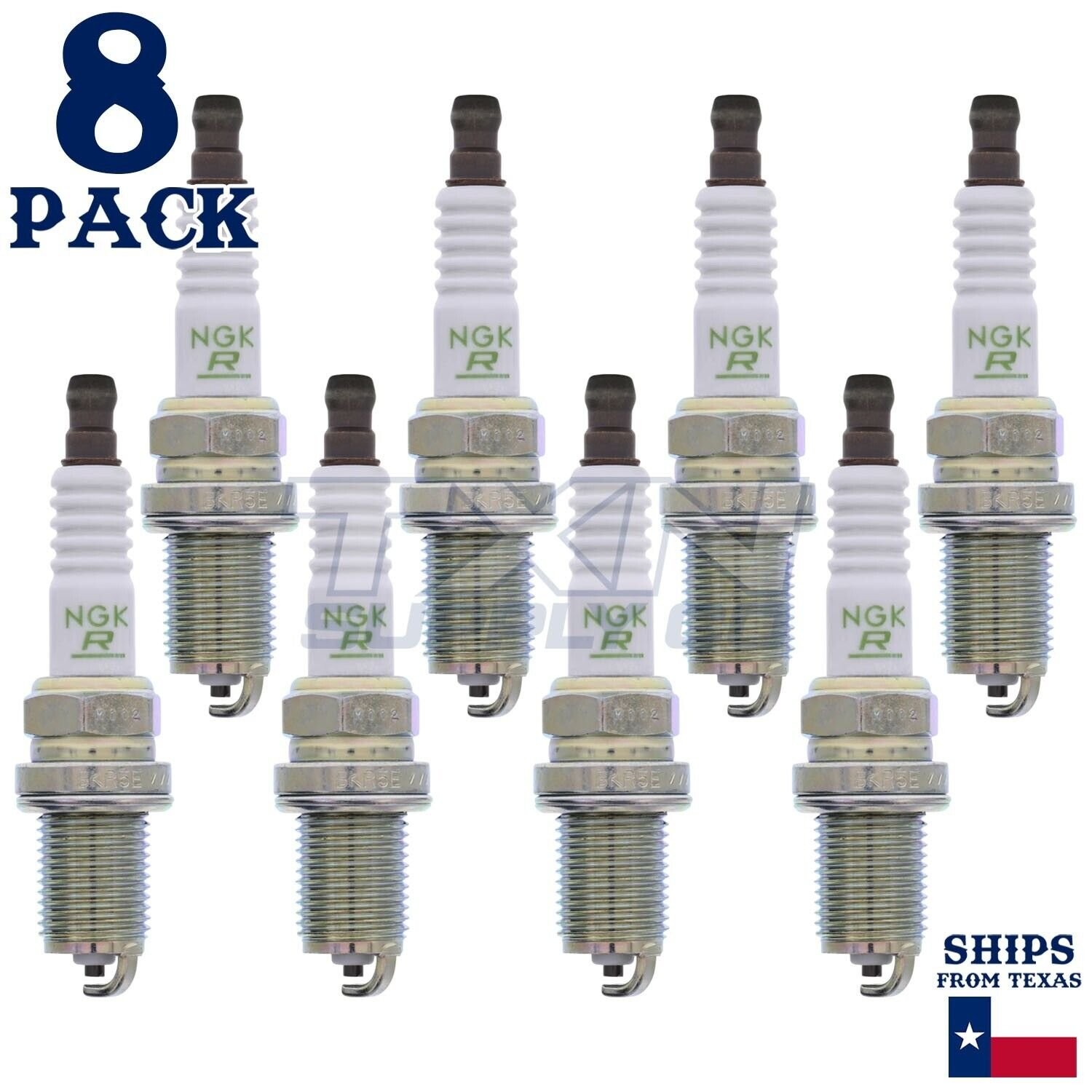 8 Pack Spark Plugs NGK V-Power 1992-1996 Chevrolet Corvette 5.7L V8 VIN P