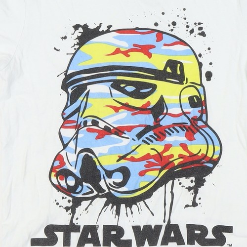 Pop Gear Boys' White Star Wars T-Shirt, Short Sleeve, 6-7 Years - Picture 11 of 12