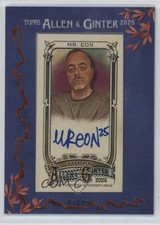 2025 Allen & Ginter Framed Mini Non-Baseball Blue Frame /99 Mr Eon Auto 1da