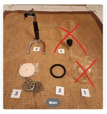 HARIO Syphon Coffee Maker TCA-5 600ml 5 Ex Cups Glass Japan Replacement Genuine