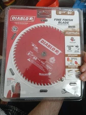 Diablo 8-1/4" x 60-Teeth Fine Finish Saw Blade for Wood D0860