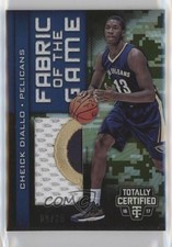 2016-17 Panini Totally Certified Camo 9/25 Cheick Diallo #27 s7f
