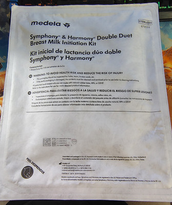 Medela Double Duet Breast Milk Initiation Kit Symphony Harmony 67355S  5/28 B20