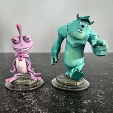 Monsters Inc. Disney Infinity 1.0 Figure Lot - Sulley and Randall