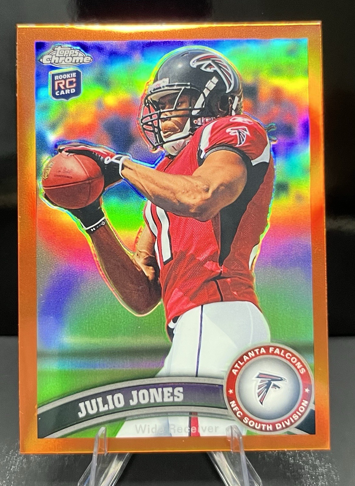 Topps 2011 Topps Chrome Julio Jones Rookie Refractor Atlanta Falcons #131