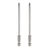 "2 StüCk PH1 Kreuzschlitz-Bit FüR 1/4\" Sechskantschaft 4\" Lang 0.14\" Magnetisch"