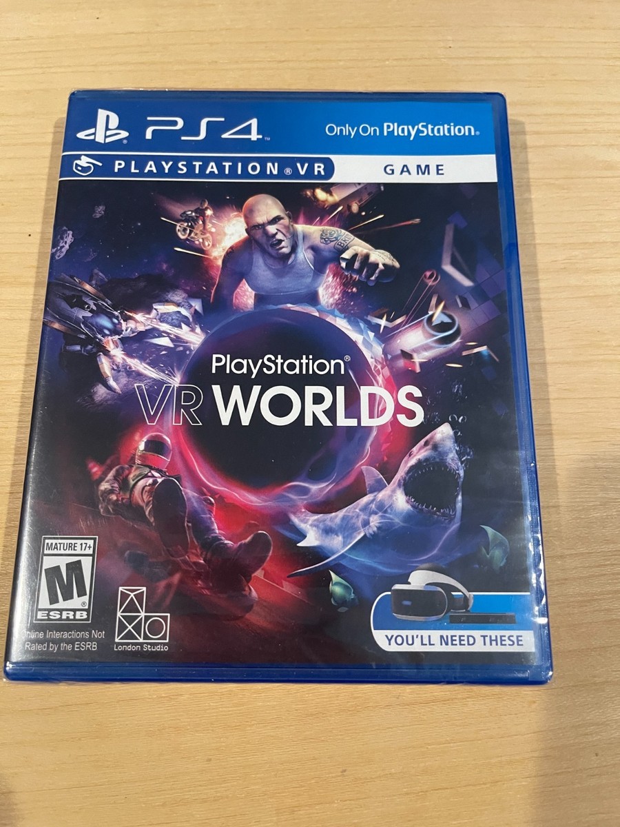 PlayStation VR Worlds PlayStation 4 (PS4) PSVR Brand New/Sealed