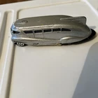 2002 Silver Hot Wheels Surf Fun School Bus. Vintage Die cast.  No Box.