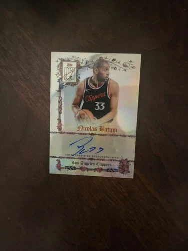 2025 Topps Signature Nicolas Batum Base (RAW)
