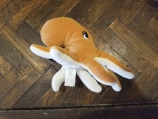 Vintage 1998 Galoob Miniature Pound Puppies Ocean Octopus Stuffed Plush
