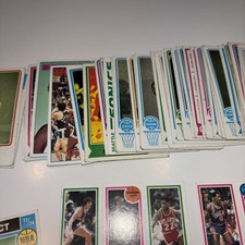 1973/74 TOPPS BASKETBALL LOT OF 75 WITH Minor Stars Very Good Condition