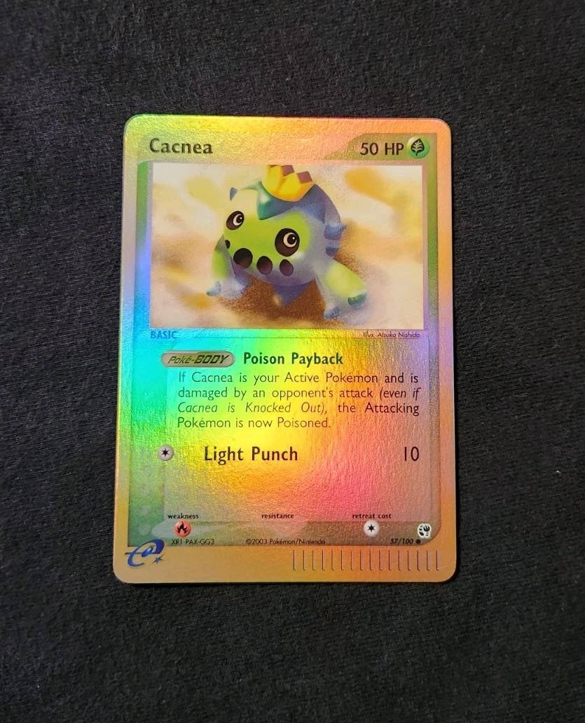 Cacnea 57/100 EX Sandstorm Reverse Holo