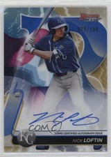 2020 Bowman's Best of Blue Refractor 29/150 Nick Loftin #B20-NLO Auto 0i4k