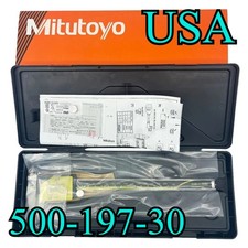 500-197-30 Mitutoyo 200mm/8" Absolute Digital Digimatic Vernier Caliper US