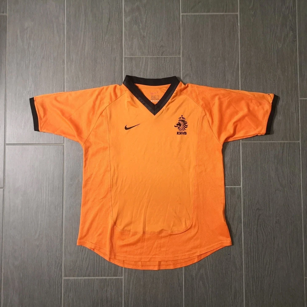 Vintage Retro 2000 Niederlande Heim Trikot Größe: XS Pashanim Y2K Nike Fußball