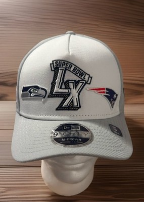 New Era 9FORTY Super Bowl LX Matchup Hat-Seahawks vs. Patriots-M Crown Snap Back