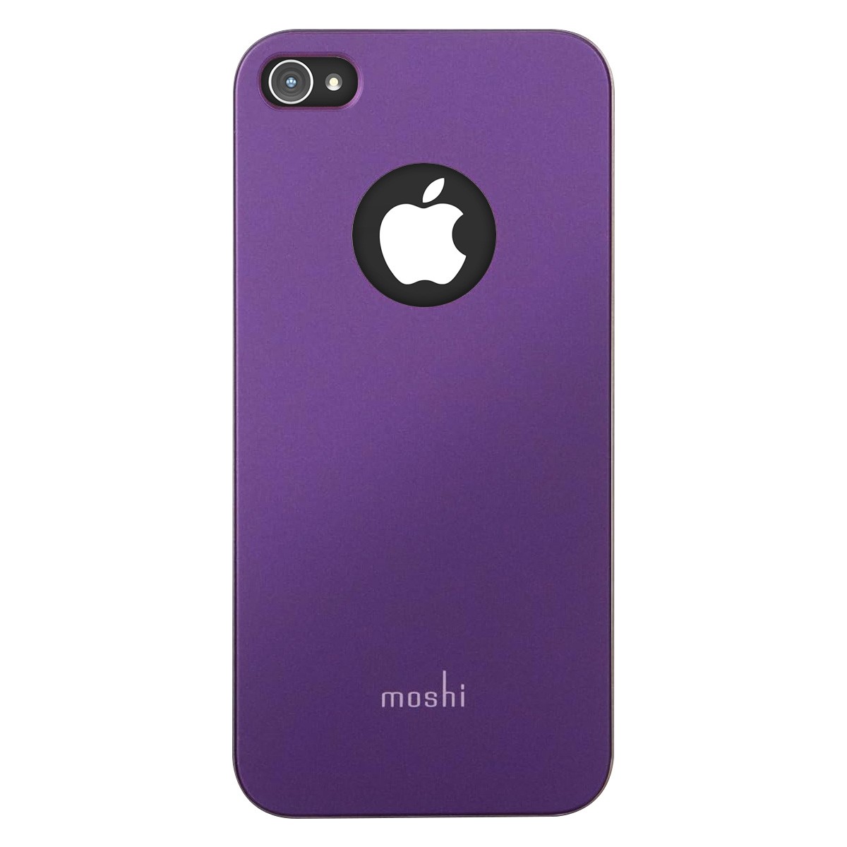 Coque iPhone 4 Moshi iGlaze anti-rayure violette pour châssis fragile