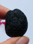 30G Saffordite-Rare Arizona glassy meteorite half transparent cintamani  34MM — photo 3