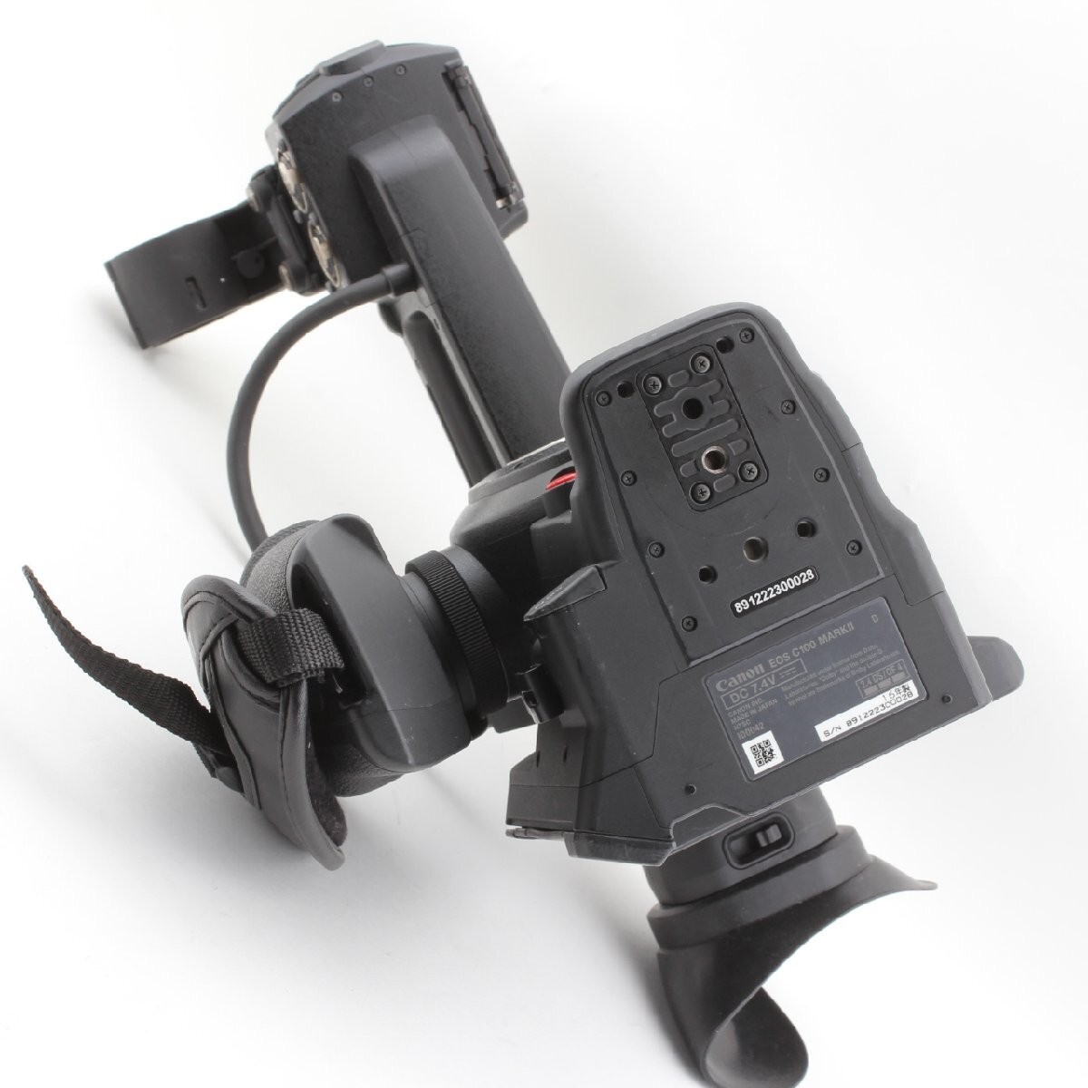 Mint Canon EOS C100 Mark II Cinema Camcorder EF Mount Color Black