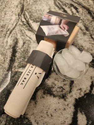 Viski Professional Lewis Ice Bag and Mallet, Manual Ice Crusher, Ice Crushers...