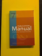Publication Manual (OFFICIAL) 7th Edition of ...