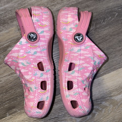 Crocs Baya Graphic Tie-Dye Clog Pink Lemonade Size: C12 - Foto 5 di 9