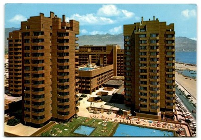 Costa Del Sol Fuengirola Las Palmeras General View Postcard