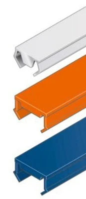 Bosch REXROTH R3842518367 Abdeckprofil 10mm Nut Kunststoff 2m für Alu Profil