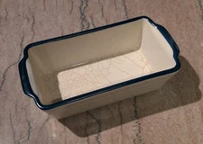 Ohio Stoneware Artisan Bread Baking Loaf Pan Great Shape 