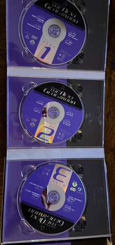 Vintage Star Trek The Next Generation TNG Season 6 DVD 7-Disc Box Set Complete - Afbeelding 2 van 4