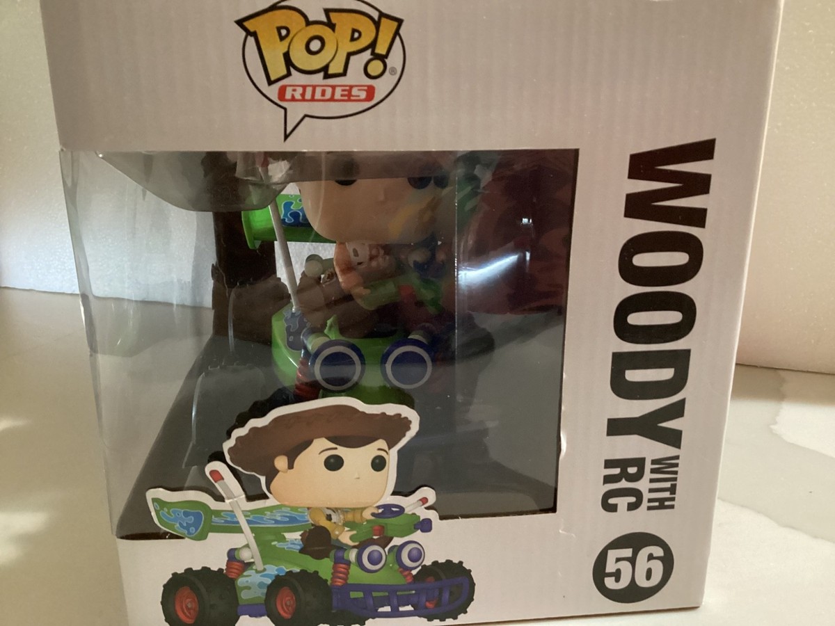 Funko Pop! Rides: Pixar Woody with RC #56 for sale online