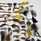 Vintage Fly Rod Lure Lot of 50 Heddon ? Pflueger? South Bend?  Wood Flies More — photo 6