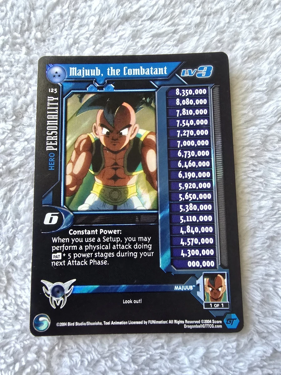 Preços baixos em Dragon Ball Z TCG incomum Cartões Individuais de