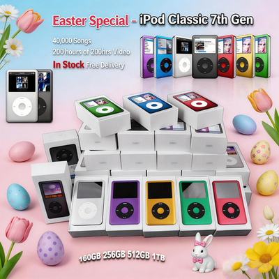 DSliteとipodせっと ✓NEW Apple iPod Classic 7th Gen 2TB SSD Flash Custom Sealed - ALL