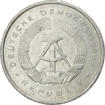 [#426239] Münze, GERMAN-DEMOCRATIC REPUBLIC, 5 Pfennig, 1988, Berlin, SS, Alumin - Bild 1 von 2