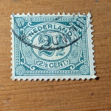 GM226 Netherlands Sc# O4 1913 2½ Cent. Used Stamp