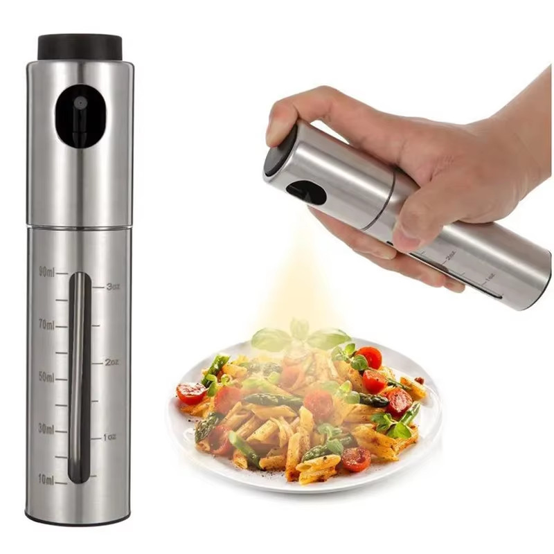 Pulvérisateur huile d'olive inox 304 idéal pour vos barbecues et salades