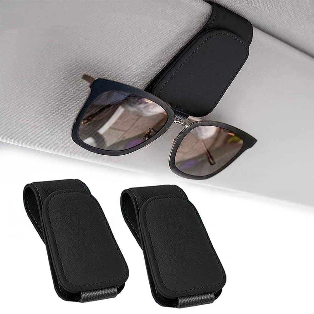 Porte Lunettes pour Voiture Anti-Chute : Support Magnétique pour Protéger vos Montures