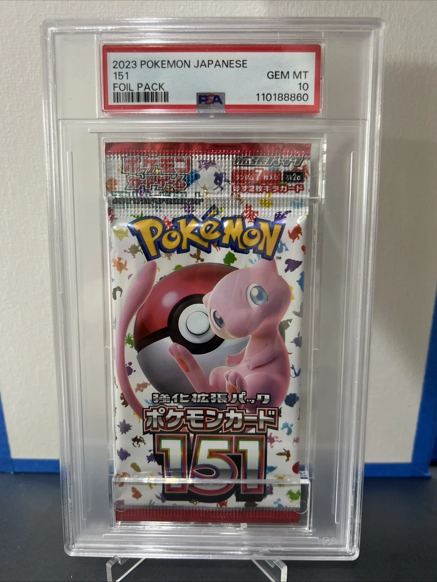 Mew Pokémon TCG Professional Sports Authenticator (PSA) Grade 10
