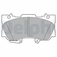 LP3592 Delphi Bremsbelagsatz, Scheibenbremse FüR Ford Usa