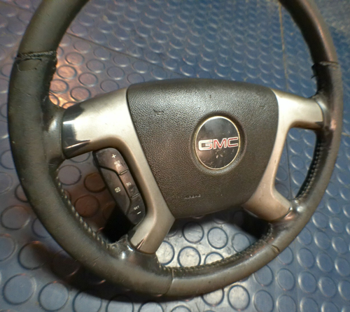2007-2013 SILVERADO GMC SIERRA STEERING WHEEL WITH CRUISE CONTROL 22947808 - Foto 2 di 5