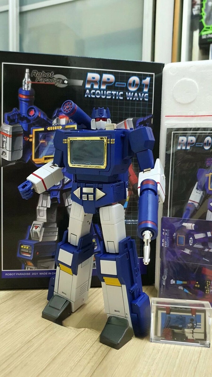 2PCS Fans Toys FT-02 MP RP-01 RP-01B Soundwave Robot Paradise FT02