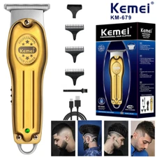 Kemei Professional Hair Clippers Trimmer Kit Men Cutting Machine Barber Salon US