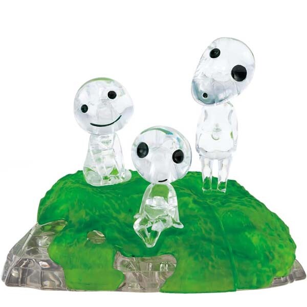 Ghibli Princess Mononoke Beverly Crystal Puzzle Kodama 3D jigsaw