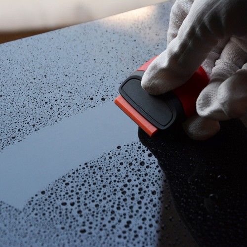 Car Vinyl Wrap Window Tint Tools Kit Sign Maker Felt Squeegee Glove 4 Magnets AU - Picture 6 of 10
