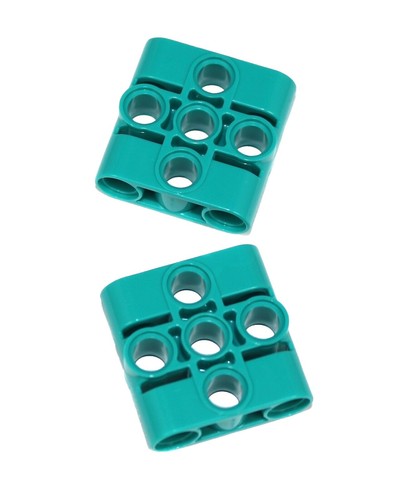 100 Perni Con Frizione Bianchi (Tipo Gobricks 6558) Per Mattoncini – Sostituisci I Blu, Compatibili Con Lego, Cobi, Mould King - 3